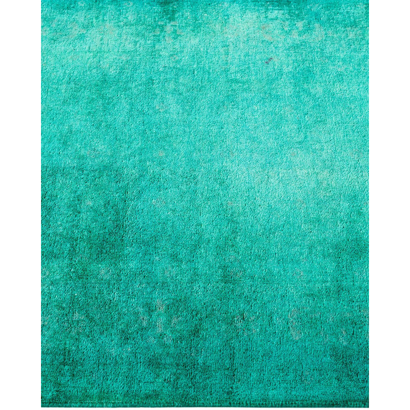 Overyed One-of-a-Kind Runner 2'7" X 9'3" Hand Knotted Area Rug