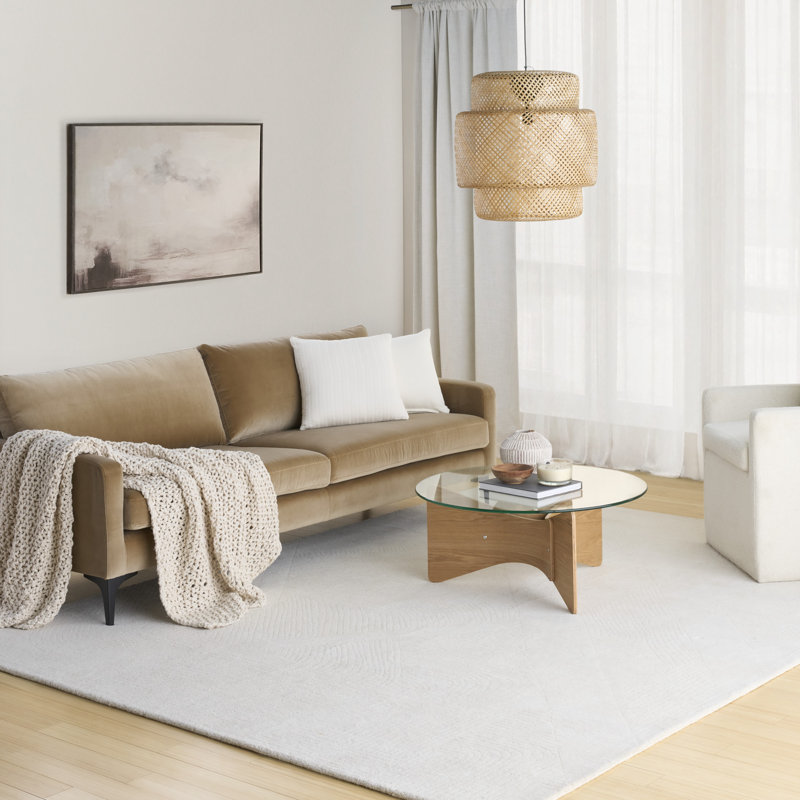 Tapis d'intérieur moderne DCLY, Rectangle 8 pi 6 po x 11 pi 6 po