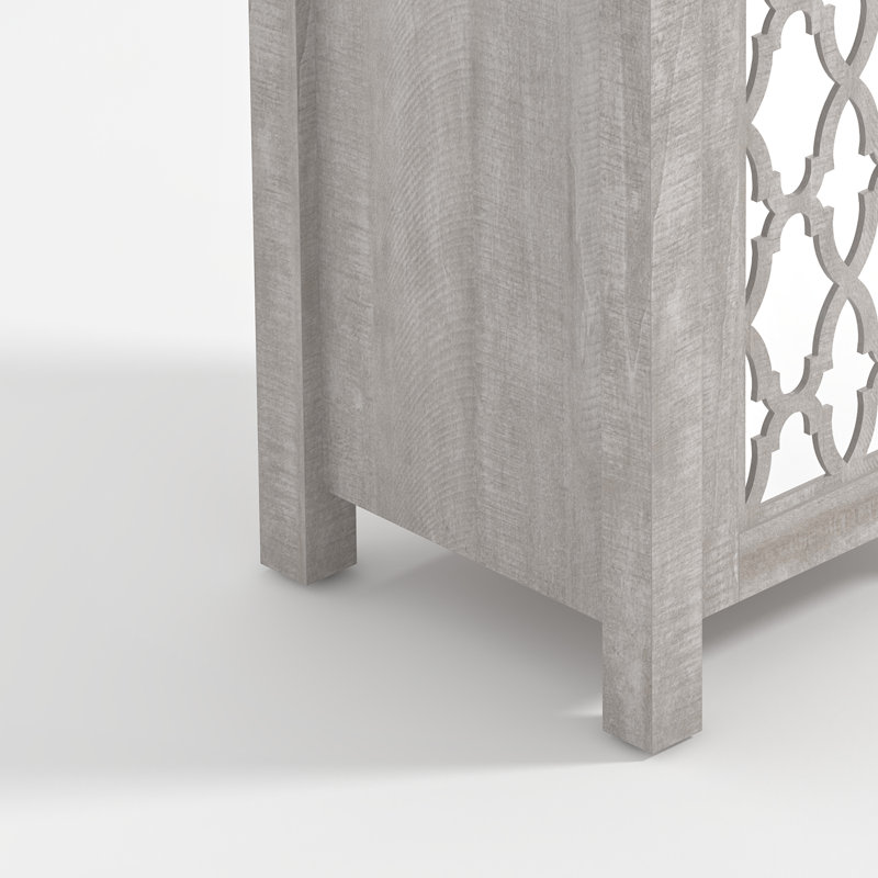 Chessani Accent End Table, Dusty Gray Oak