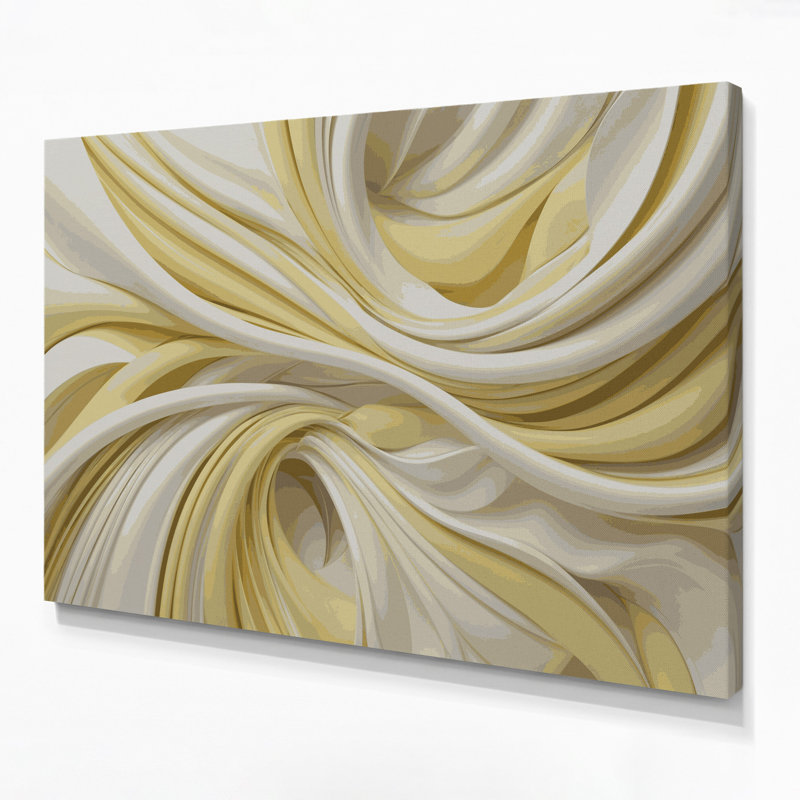 Art mural sur toile Biomorphic Abstraction 61, H 11 po x l 14 po