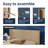 Ebern Designs Farmhouse Wood Headboard, Wall Mounted-290223803-272633576