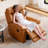 Modern Single Manual Multi-Functional Recliner-2098562089