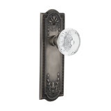 Meadows Plate with Crystal Meadows Knob