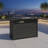 Black Steel Outdoor Fire Pit Table With Lid Design, Practical And Versatile