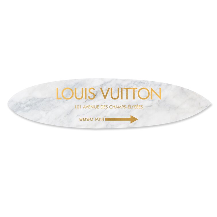 Acrylic Louis Vuitton Tray - Four Sisters