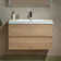 35.4 in. W x 19.6 in. D Wall Mounted Floating Vanity with Resin Composite Vanity Top