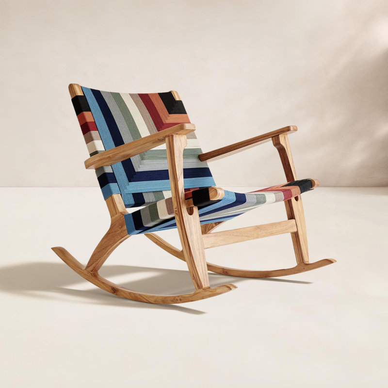 Chaise berçante Masaya, Motif Vaqueano , Naturel