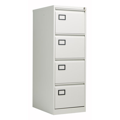 47cm Wide 4 -Drawer Steel File Cabinet