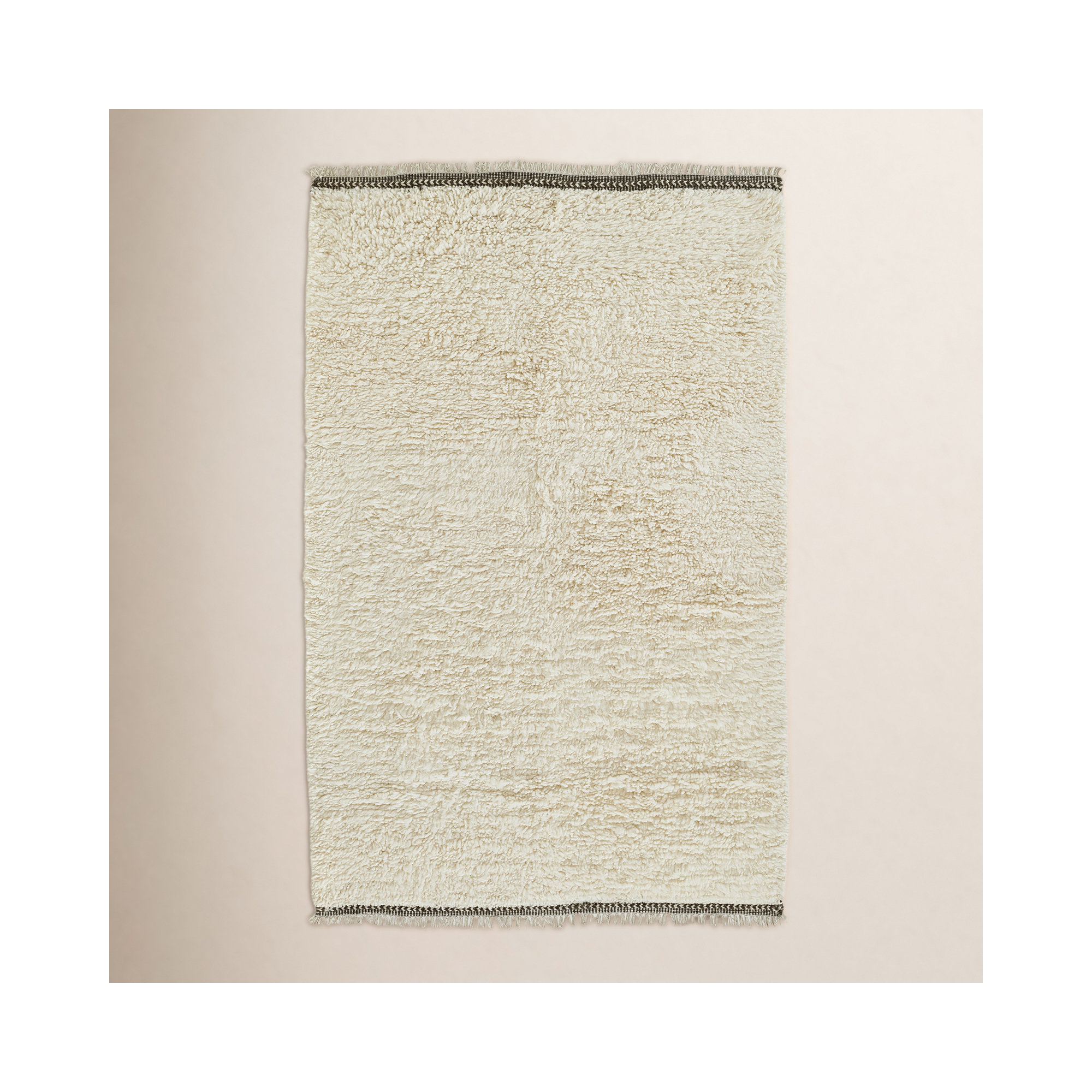 Astell Handmade Wool Rug, Rectangle 5' x 8'