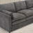 Wide Upholstered Sofa,double Layer Comfy Loveseat Couch-289750330