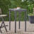 Outdoor Minimalist Acacia Wood Square Bar Table-195223433