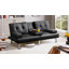 Canapé convertible en similicuir de 66 po avec porte-gobelet Janni-437376643-462683319
