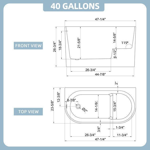 Dimensions du produit