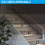 Luminaire de terrasse 120 V à DEL câblé Essential Essential pour marches d'escalier d'intérieur / extérieur-42289406-42289405