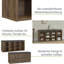 10 Pair Shoe Storage Bench-507281740