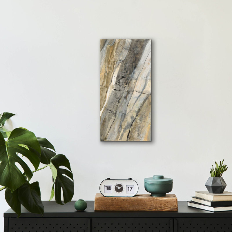 «Riverbank 3» par Albena Hristova, art mural en verre acrylique, H 24 po x l 12 po