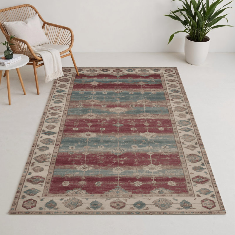 Tapis gris intérieur et extérieur surteint, Rectangle 5 pi x 7 pi