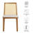 Monarch Wood And Rattan Dining Side Chair-102521194