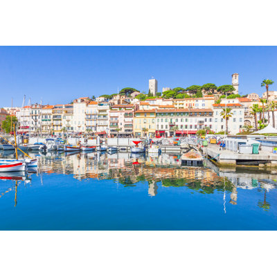 Port of Cannes, France 1 Piece Wrapped Canvas Wall Art