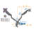 Mount-It Height Adjustable Dual Monitor Arm Mount Desk Stand | Fits 24 to 32 in. with 3.0 USB Ports