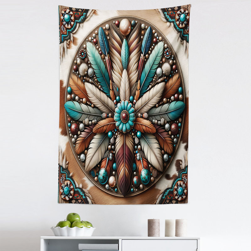 Tapisserie en microfibre, H 45 po x l 30 po