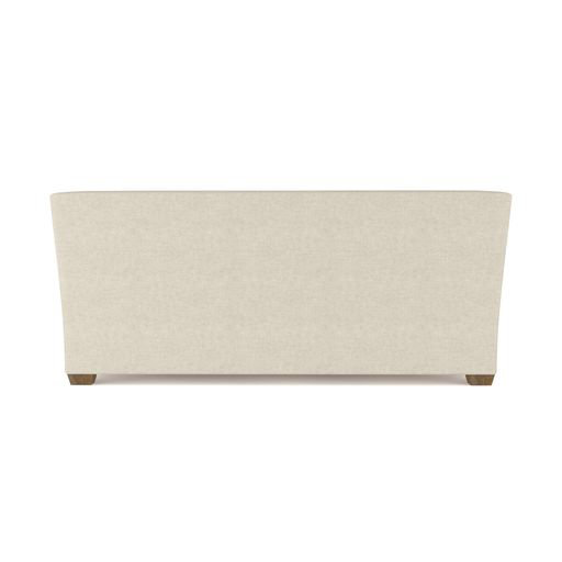 Rivington Flare Square Track-Arm Loveseat, 31" H x 72" W x 41" D, Plush Velvet Blue Print, Ebony