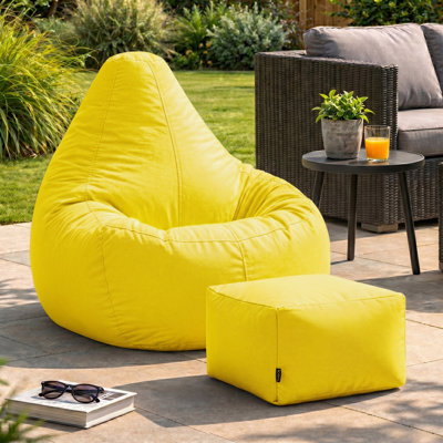 icon Recliner Bean Bag Chair & Pouffe