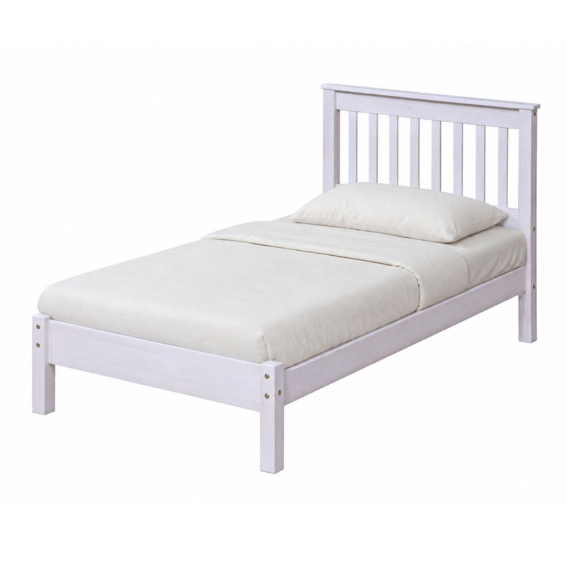 Lehighton Ingrid Uk Bed pine frame, Single (3'), White