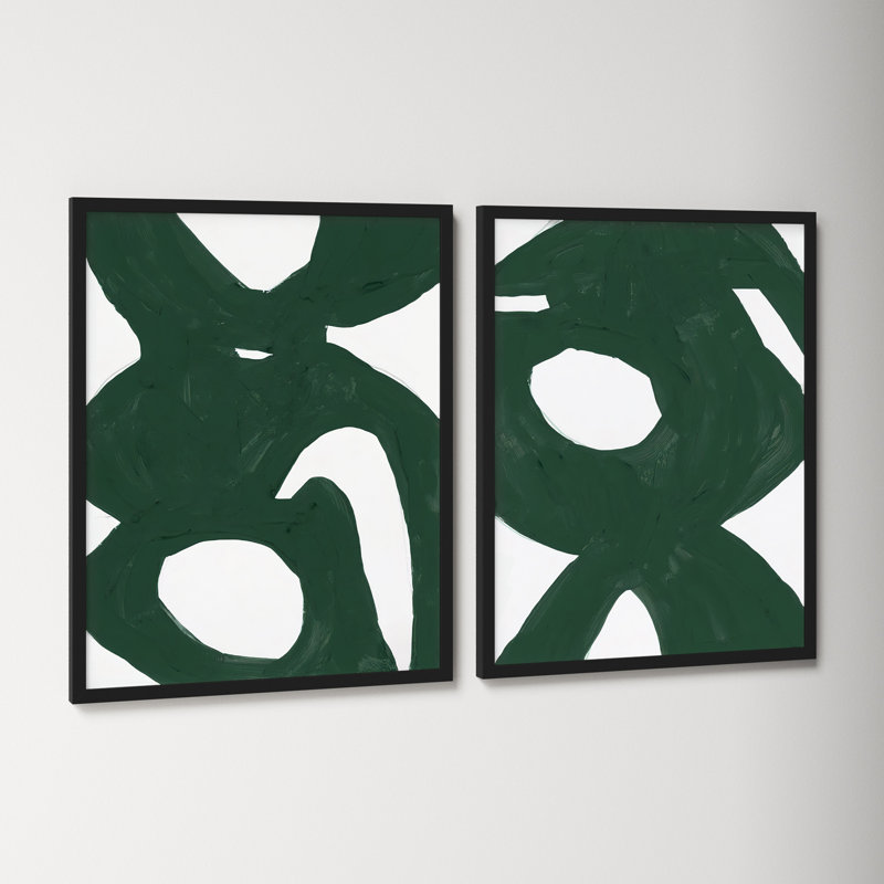Harmony by Andrea Stokes, 30" H x 24" W, Black Framed