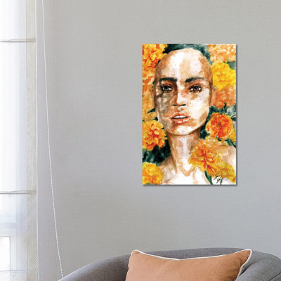 Marigold by Brooke Ashley - Wrapped Canvas Print