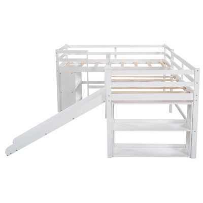 Harriet Bee Asaro Kids Twin Loft Bed & Reviews | Wayfair