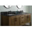 Ensemble de meuble-lavabo double 60 po Radstock-883780432
