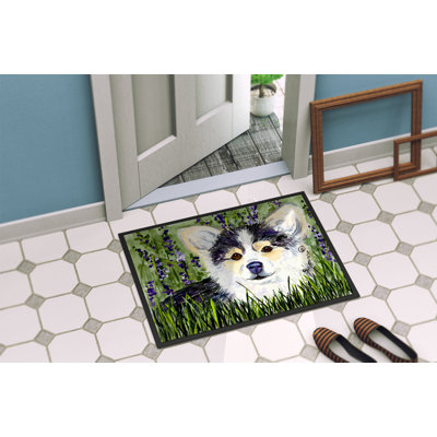 Tapis de porte d’intérieur anti-dérapant chihuahua