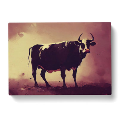 Cow Art Painting Vol.2 - Wrapped Canvas Painting