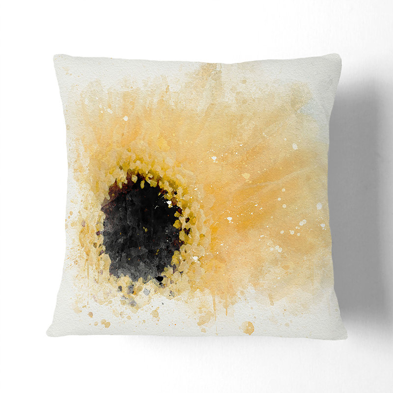 Abstract Square Throw Cushion, 55cm H x 55cm W x 20cm D