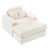 Tissu blanc sélectionné