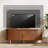 55" Fluted TV Stand With Power Outlet and Adjustable Shelves, Mid Century Modern TV Console, Sliding Doors Entertainment Center and Media Console for TVs 40" - 65"-346232005-347482092