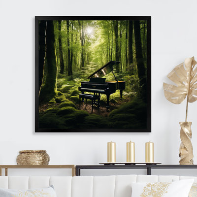 «Piano Forest Serenade I», reproduction sur toile