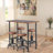 Winnipeg Pine Solid Wood Top Dining Table-198727015-149226891