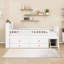 Structure de lit mezzanine simple 4 tiroirs en bois-157444020