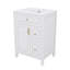 Meuble-lavabo 24 po avec lavabo en céramique 1 porte à fermeture douce et 2 tiroirs-1528926437