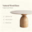 Table de salle à manger moderne en bois massif «Light Luxury»-174051034