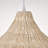 Aundray 1 - Light Natural Dome Pendant-501637420