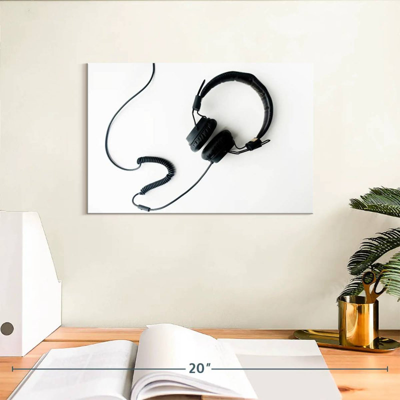 Casque à fil noir Abarca, H 8 po x l 12 po
