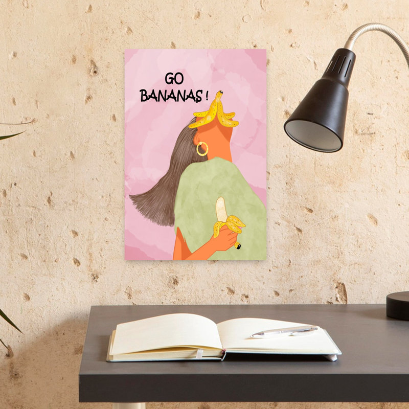 Go Go Bananas Playful Playful, H 18 po x l 12 po