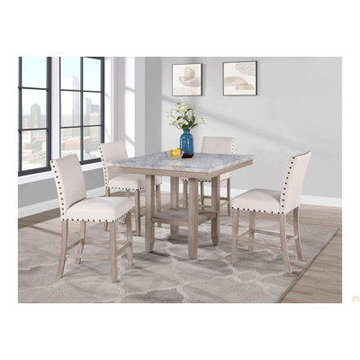 Table de bar et tabourets Claui