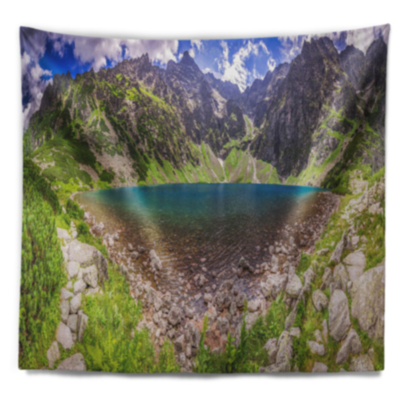 Polyester Tapestry, 50" H x 60" W