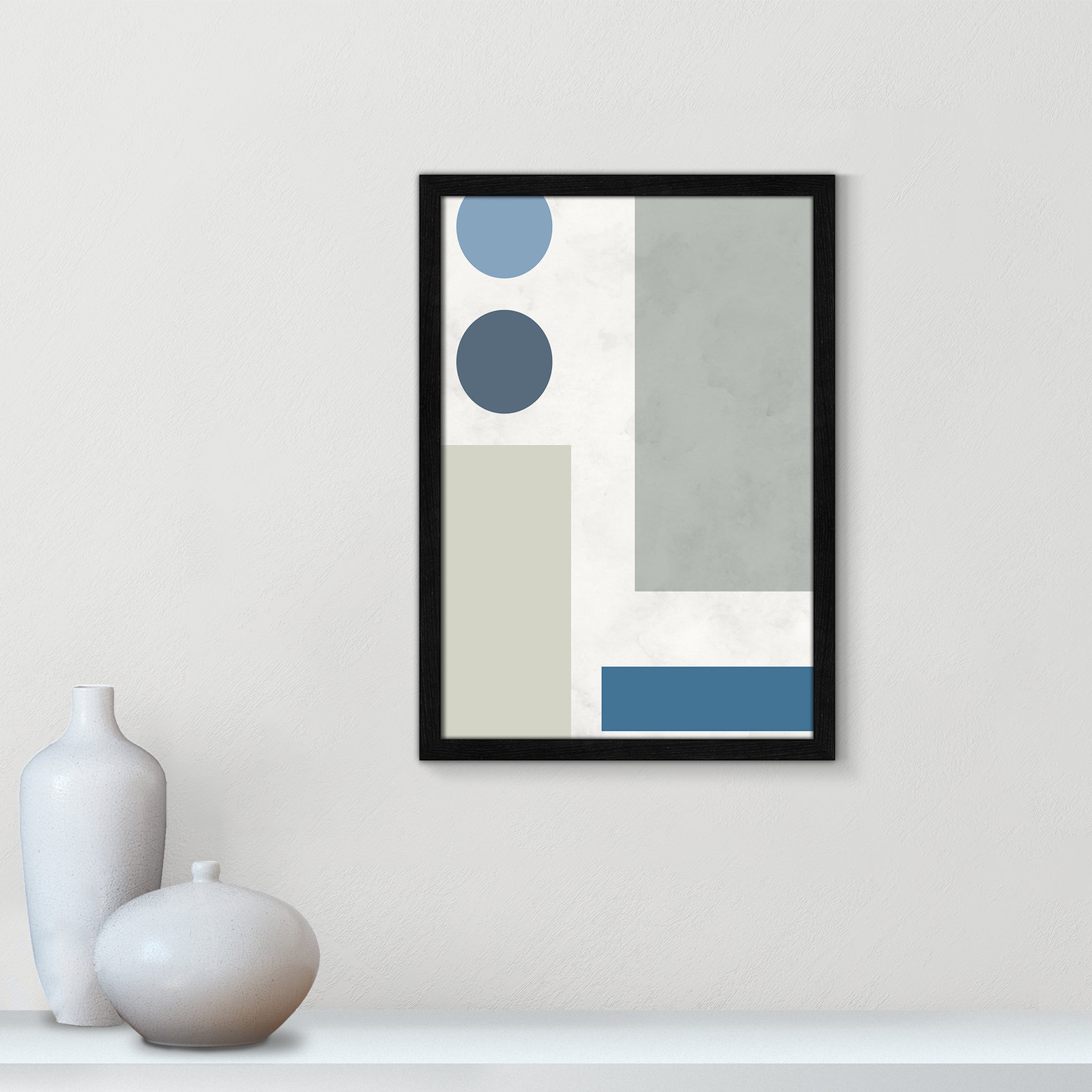 Stars Align I Print, 17" W x 23" H, Black Framed