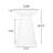 Large Outdoor Metal Side Table With Modern Appeal, White, Iron, 15"x15"x20.44", No Assembly End - Large, Design, White 15x15x20.44, , Needed-503496366
