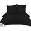 Premium Duvet Cover Set Double Brushed Microfiber Reversible With Zipper Closure & Corner Ties-122504273